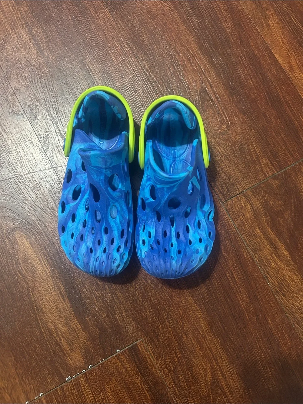 Merrell Kids' Hydro Moc Clogs in Blue/Green